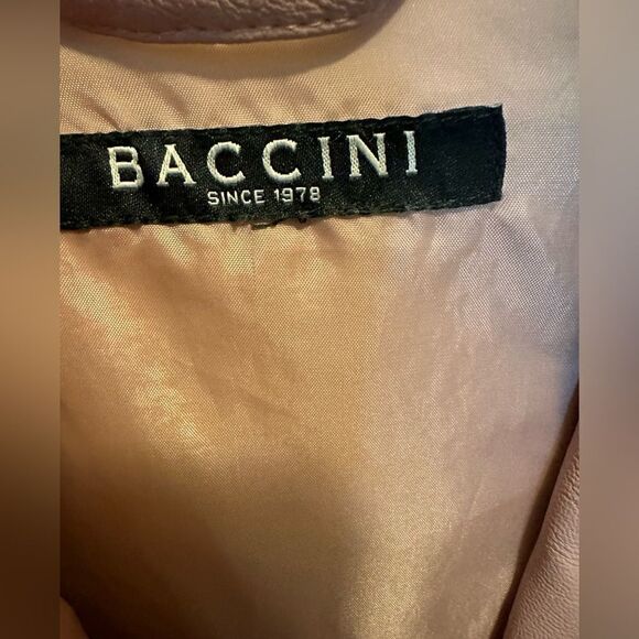 Baccini Faux Leather Jacket - Picture 6 of 10